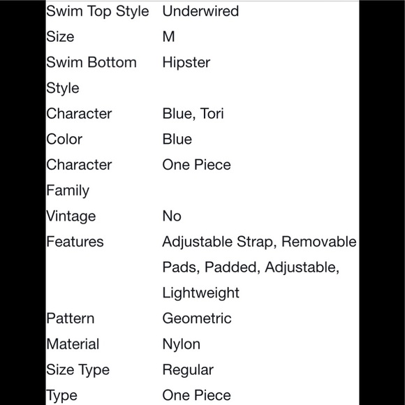 ๐๐ TORY BURCH DIAMOND LOGO 1 PIECE๐๐ - Picture 9 of 14